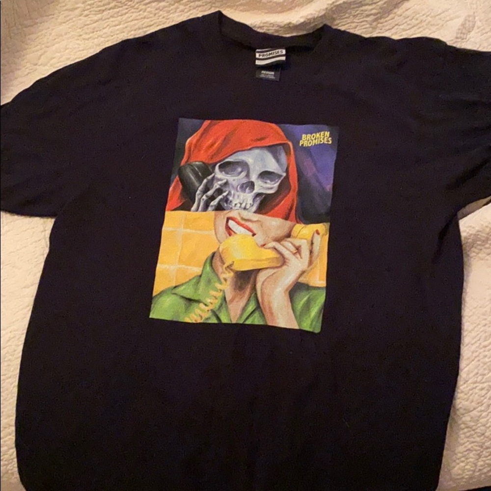 Broken promises black tee